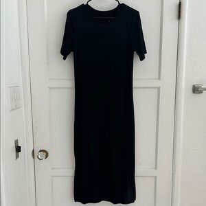 a new day Black Midi Dress